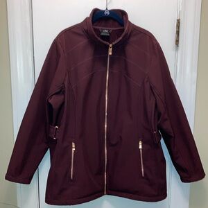 Women's Burgundy Jacket